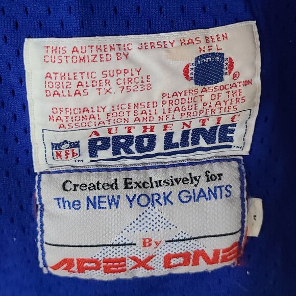 New York Giants Phil Simms jersey APEX One Authentic PRO-Line XL - Picture 2 of 9
